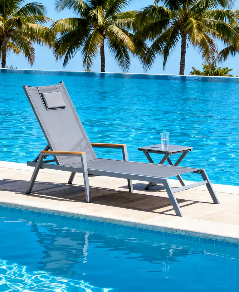 Chaises longues d'extérieur